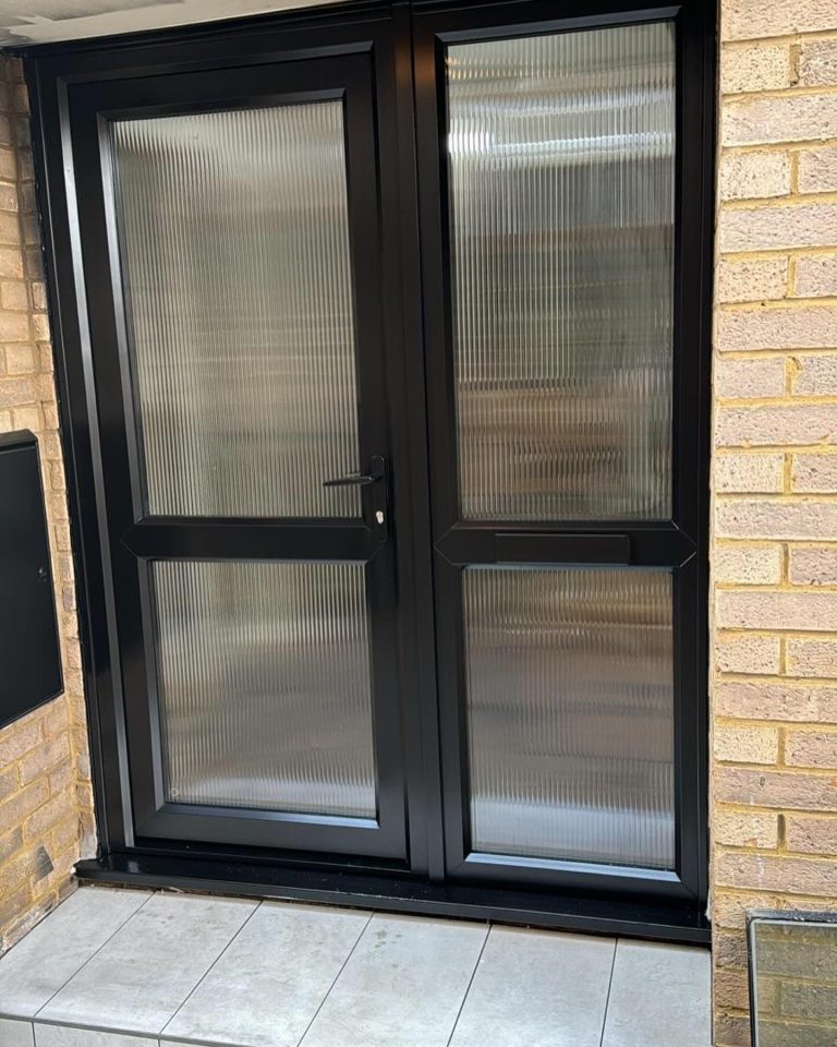 Front door respray — after repair